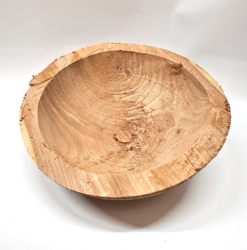 Elm Rough turned bowls