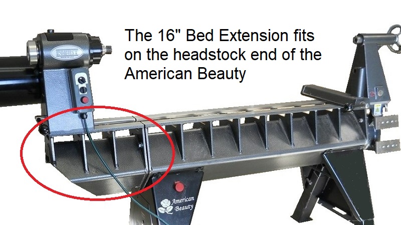 Bedverlenging 40 cm voor American Beauty