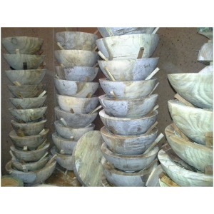 rough turned, dried bowls
